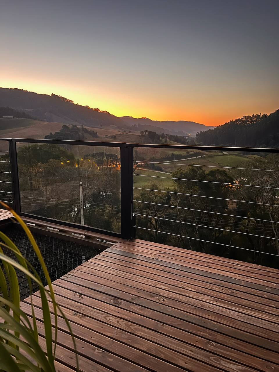 Seu lar na Serra Catarinense Deck ao pôr do sol — chalé loft 36m² para casal à venda na Serra Catarinense